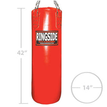 Ringside Leather Heavy Bag - Unfilled (Black)