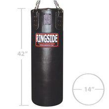 Ringside Leather Heavy Bag - Unfilled (Black)