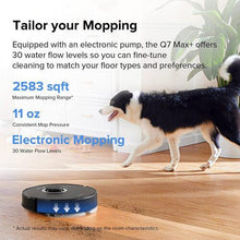 roborock Q7 Max+ Robot Vacuum Cleaner, Hands-Free Cleaning for up to 7 Weeks, with APP-Controlled Mopping, 4200Pa Suction