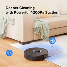 roborock Q7 Max+ Robot Vacuum Cleaner, Hands-Free Cleaning for up to 7 Weeks, with APP-Controlled Mopping, 4200Pa Suction