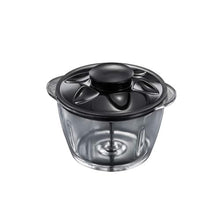 Russell Hobbs Desire Electric Fruit & Vegetable Mini Chopper, 1L glass bowl with 500ml food capacity & storage lid, 200W, 24662