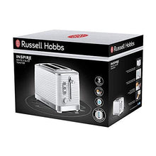 Russell Hobbs Inspire 2 Slice Toaster (Extra wide slots, High lift feature, 6 Browning levels, Frozen/Cancel/Reheat function 1050W,) 24370