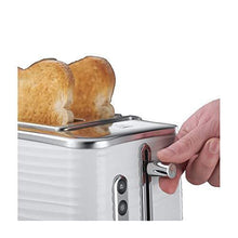 Russell Hobbs Inspire 2 Slice Toaster (Extra wide slots, High lift feature, 6 Browning levels, Frozen/Cancel/Reheat function 1050W,) 24370