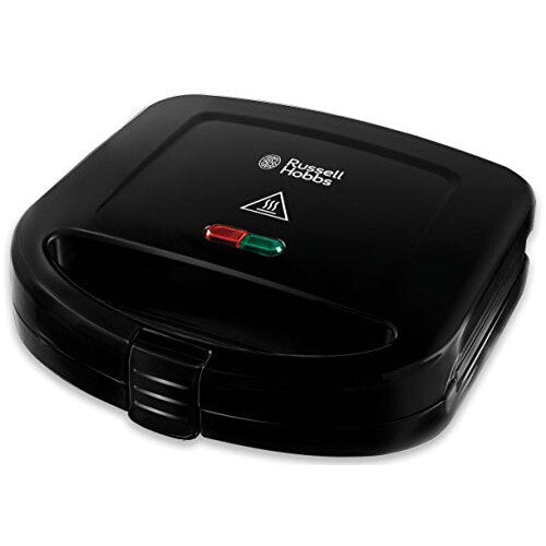 Russell Hobbs Sandwich Toaster/Toastie Maker – Makes 2 Toasties, Cuts and seals, Non-stick easy clean plates, Verticle storage, 760W, 24520