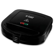 Russell Hobbs Sandwich Toaster/Toastie Maker – Makes 2 Toasties, Cuts and seals, Non-stick easy clean plates, Verticle storage, 760W, 24520