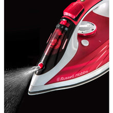 Russell Hobbs Ultra Steam Pro Iron, Ceramic non-stick soleplate, Large 320ml Easy Fill Water Tank, 155g steam shot, 45g Continuous steam
