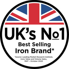 Russell Hobbs Ultra Steam Pro Iron, Ceramic non-stick soleplate, Large 320ml Easy Fill Water Tank, 155g steam shot, 45g Continuous steam