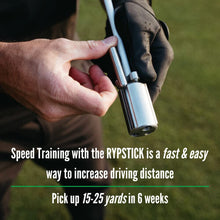 Rypstick | Golf Distance Trainer Speed Device and Warmup Aid (Men's White 45