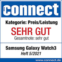 Samsung Galaxy Watch3, round Bluetooth smart watch for Android, rotating bezel, fitness tracker, large screen