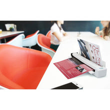 ScanSnap iX100 White - Portable Document Scanner - Rechargeable Wireless A4 Scanner with Wifi and USB