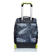 Seven Rolling backpack, FLY STARS Wheeled Book Bag, 2 in 1, Backpack + Trolley, for Teen, Girls&Boys, For School, Sport