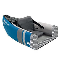 Sevylor inflatable canoe Adventure Kit - robust 2 person folding kayak incl. 2 paddles, foot pump, 314 x 88 cm