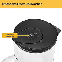SILBERTHAL Glass Filtered Water Jug 2.7L | Large Water Filter Pitcher | 1 Filter Included