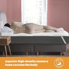 Silentnight Impress Memory Foam - 5cm Thick Luxury Orthopedic Mattress Topper for Back and Neck Pain  - Small Double, White (549516GE)