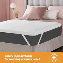 Silentnight Impress Memory Foam - 5cm Thick Luxury Orthopedic Mattress Topper for Back and Neck Pain  - Small Double, White (549516GE)