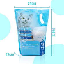 '- Silica Cat Litter Diamond Gel kitten Litter 3.8L Absorbent, Comfortable Biodegradable