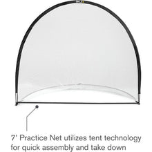 SKLZ Unisex's Home Driving Range Kit with Net, Golf Balls, Launch Pad, and Tees, Black/Yellow, 1 Size