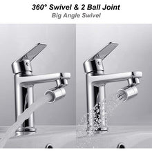 Solid Brass Faucet Aerators 360 Degree Rotation Dual Function Wide Angle Aerator (FM22)