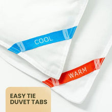 SöMN Kömforte Microfiber Dual Zone Comforter, His and Hers Blankets for Couples, Cool & Warm Two Temperature Comforter