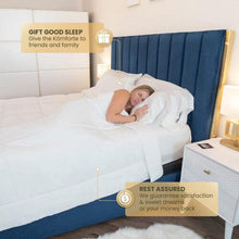 SöMN Kömforte Microfiber Dual Zone Comforter, His and Hers Blankets for Couples, Cool & Warm Two Temperature Comforter