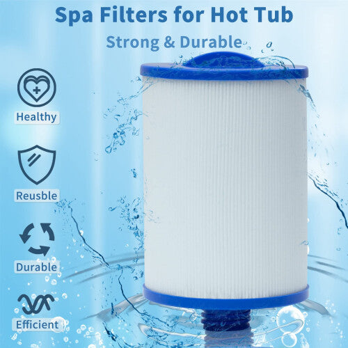 Spa Filters for Hot Tub, Pww50 Filter for Compatible for Spa Hot Tub Filter, Replacemen for Compatible with for Unicel 6CH-940, for Filbur FC-0359,