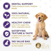 '- Toothbrush Chews (Medium - 1kg Bag)