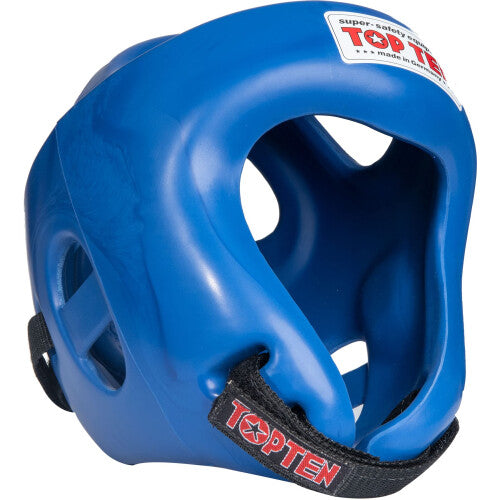 TOP TEN Competition Fight Unisex Adult Helmet, Blue, M 55-59 cm