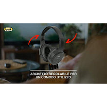 Trevi FRS 1480 R Wireless Rechargeable Cordless Headphone Set for TV & Hi-Fi Systems