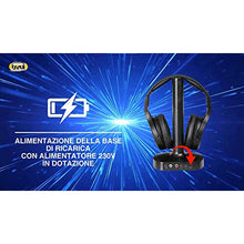 Trevi FRS 1480 R Wireless Rechargeable Cordless Headphone Set for TV & Hi-Fi Systems