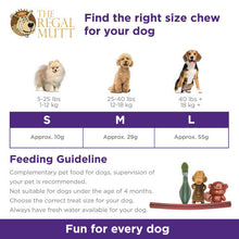 '- Vegetable Dog Chews - Mixed Shape Variety Pack (Small - 1kg Bag)