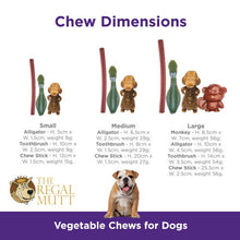'- Vegetable Dog Chews - Mixed Shape Variety Pack (Small - 1kg Bag)