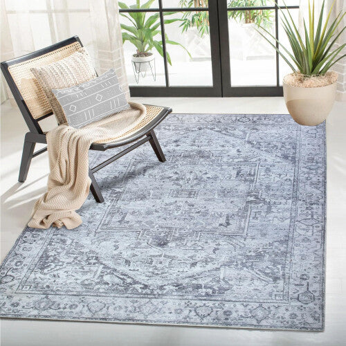Wegital Area Rugs Living Room Bedroom Non-Slip Large Rugs Washable Short Pile Rug For Living Room Bedroom Dining Room Luxury