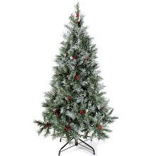 WeRChristmas Pre-Lit Scandinavian Blue Spruce Christmas Tree with 200 Chasing Warm LED Lights, 5 feet/1.5m