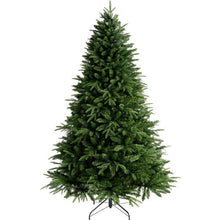 WeRChristmas Pre-Lit Windsor Fir Multi-Function Christmas Tree with 500 Warm White LED Lights - 7 feet/2.1 m, Green