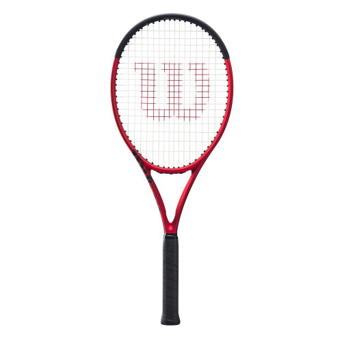 Wilson Clash 100UL v2.0 Tennis Racket, Carbon Fibre, Head-Light (grip-heavy) balance, Red / Black, 281 g, 68.6 cm length