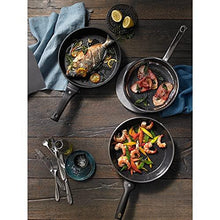 WMF Frying Pan Coated Ø 28 cm Black Profi Resist Stainless Steel Handle Multilayer Material with Honeycomb Structure Suitable