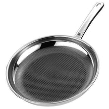 WMF Frying Pan Coated Ø 28 cm Black Profi Resist Stainless Steel Handle Multilayer Material with Honeycomb Structure Suitable