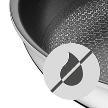 WMF Frying Pan Coated Ø 28 cm Black Profi Resist Stainless Steel Handle Multilayer Material with Honeycomb Structure Suitable